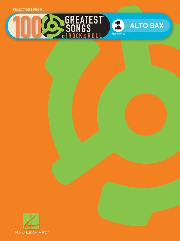 VH1: 100 Greatest Songs of Rock and Roll for Alto Sax (HAL LEONARD)