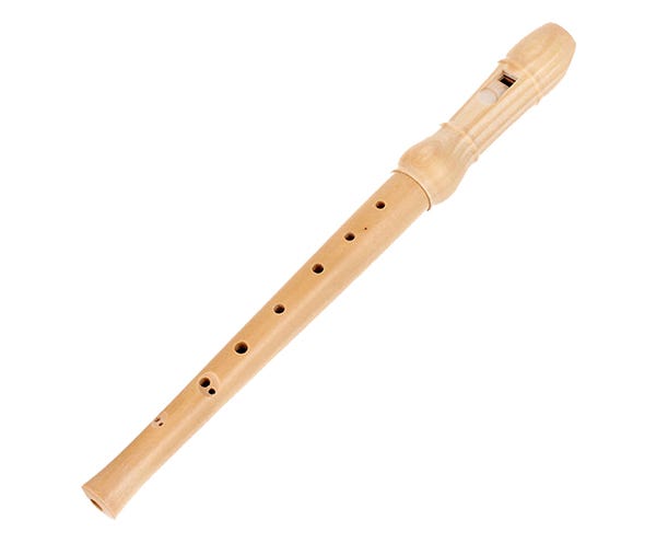 Meinl Wooden Descant Recorder - Maple 2pce