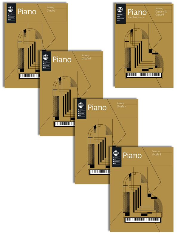 AMEB PIANO SERIES 19 TEACHER PACK LEVEL 2 GRADE 5 - 8 PLUS LEVEL