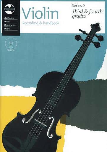 Ameb Violin Gr 3 To 4 Series 9 Cd/Handbook