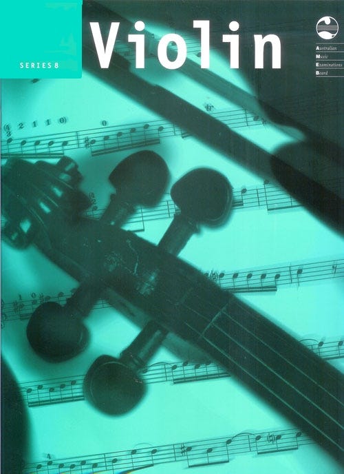 Ameb Violin Gr 3 To 4 Series 8 Cd/Handbook