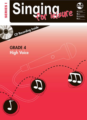 Ameb Singing For Leisure Gr 4 Ser 1 High Bk/Cd
