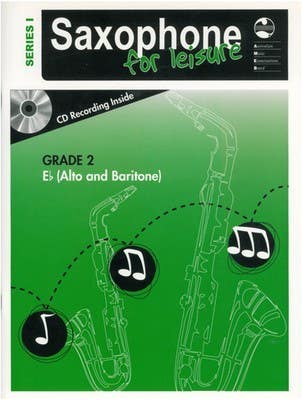 Ameb Saxophone For Leisure Gr 2 Ser 1 Alto Bk/Cd