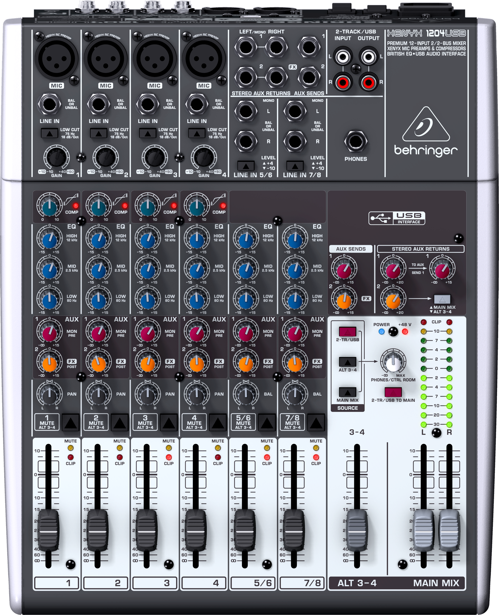 Behringer XENYX 1204USB mixer