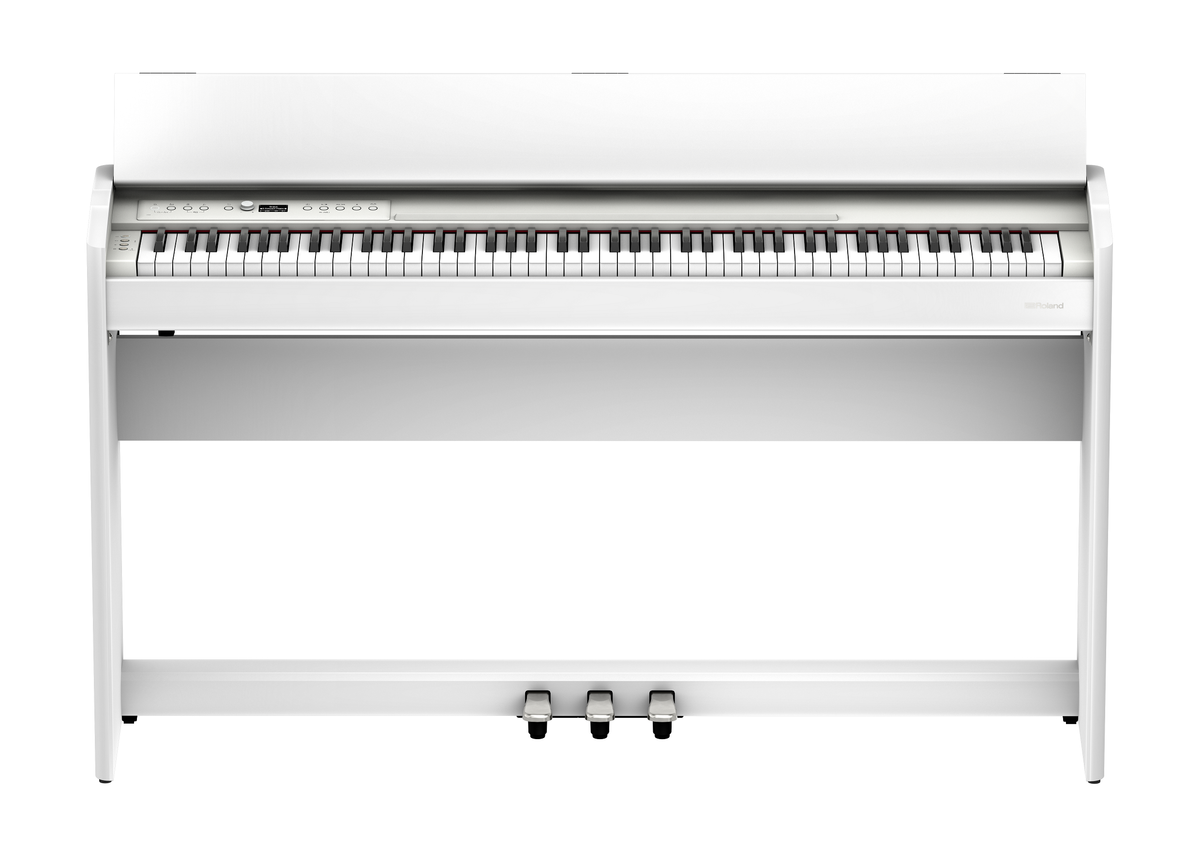 Roland F-701 Digital Piano w/Matching Bench - White