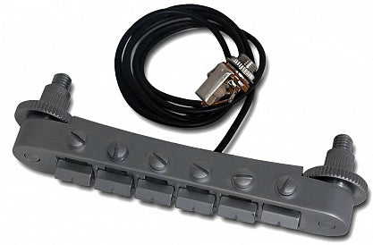 Schaller GTM Bridge w/Piezo Sensors - Satin Chrome (Clearance)