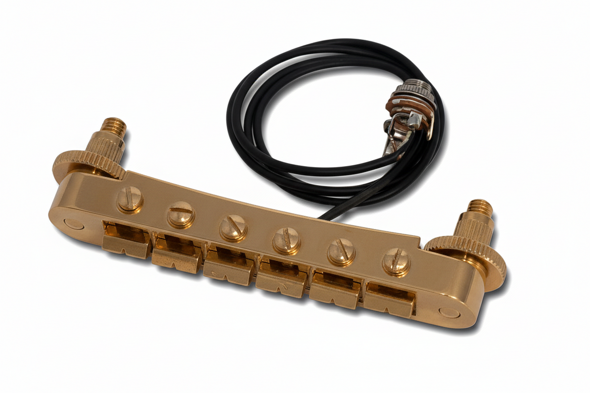 Schaller GTM Bridge w/Piezo Sensors - Gold (Clearance)