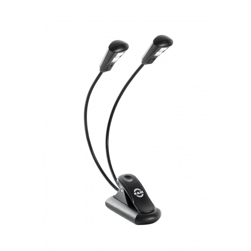 K&M 12259 Rechargable Dual LED Music Stand Light