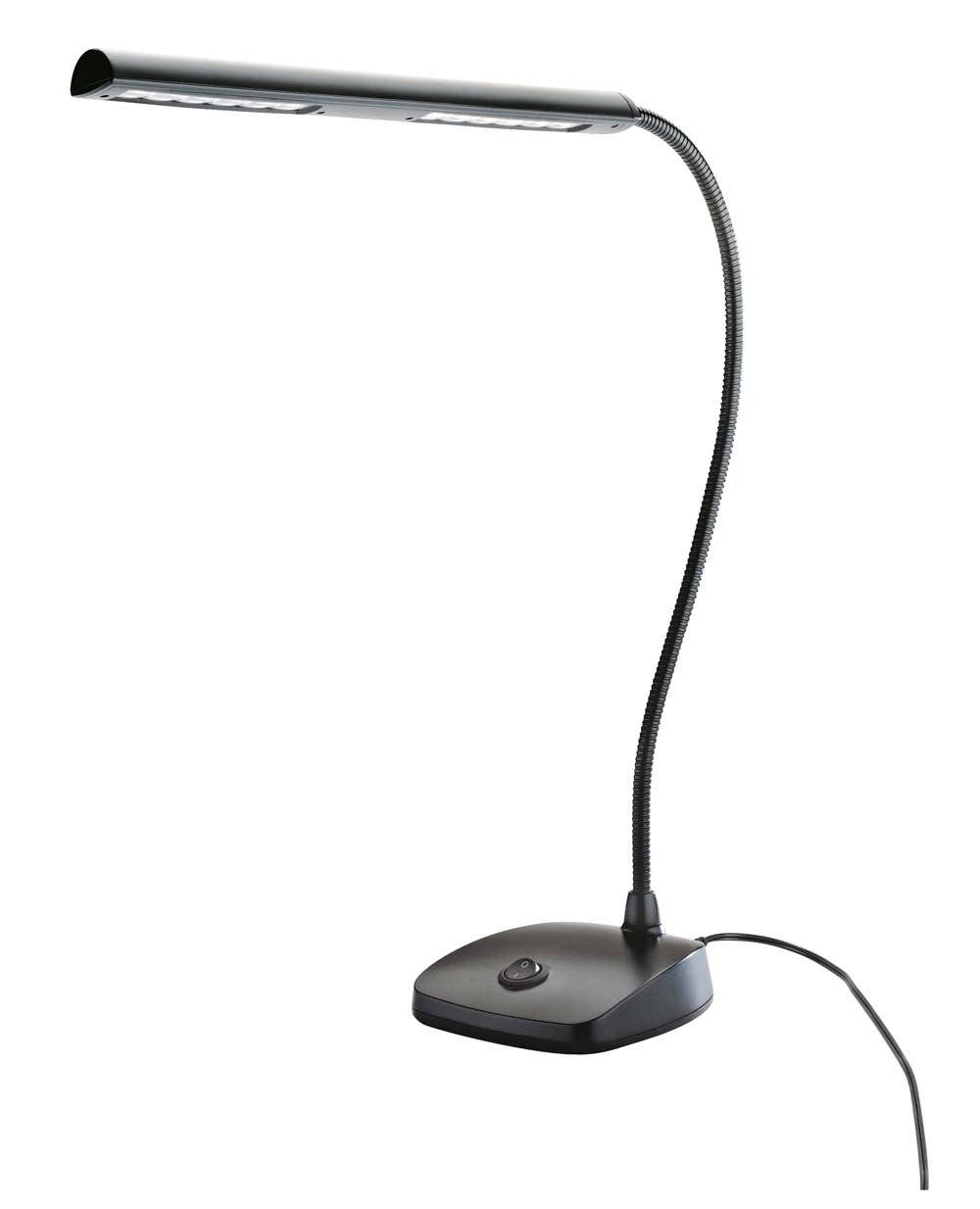 K&M LED Piano Light w/Power (KM 12296 PS)