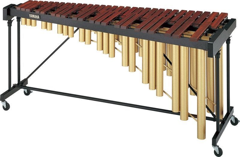 Yamaha YM1430 Padauk Marimba - 4 1/3 octaves (A-C4)