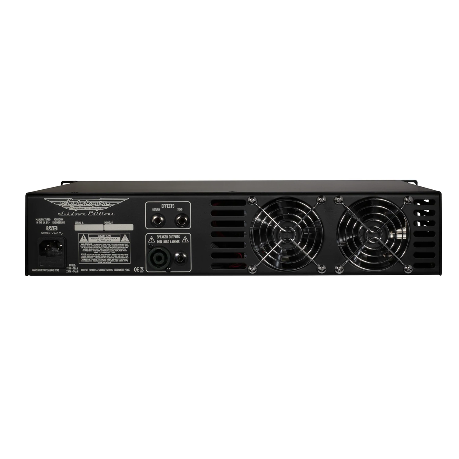 Ashdown 12-Band 600 Bass Amp Head