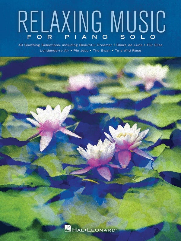 Relaxing Music for Piano Solo / Various (Hal Leonard)