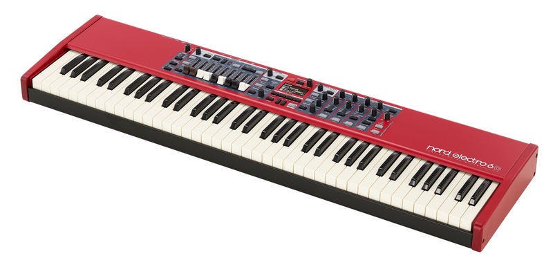 Nord Electro 6D 73-Key Semi-Weighted Waterfall Keyboard