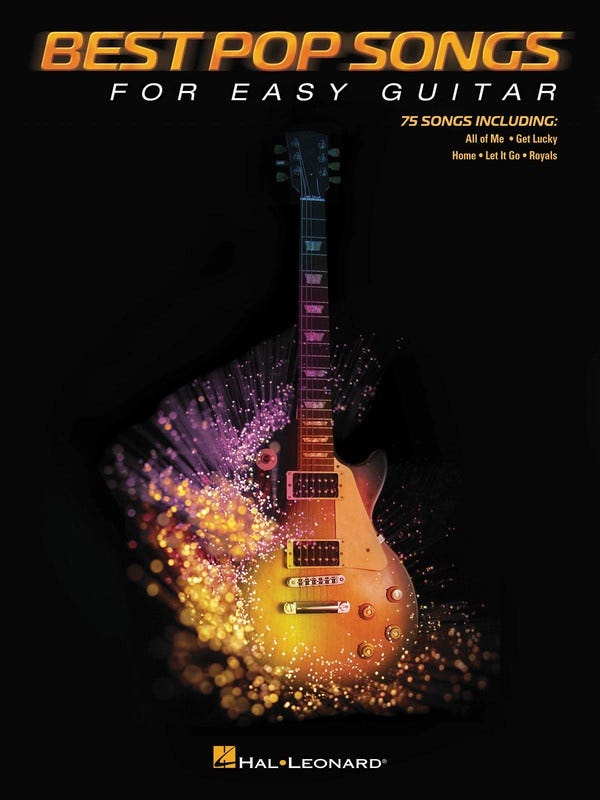 Best Pop Songs for Easy Guitar / Various (HAL LEONARD)