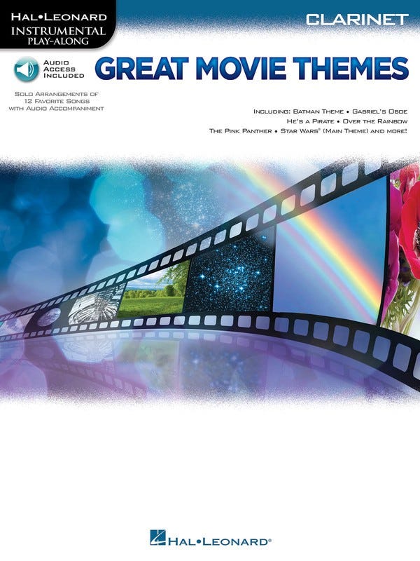 Great Movie Themes Clarinet BK/OLA /  (HAL LEONARD)