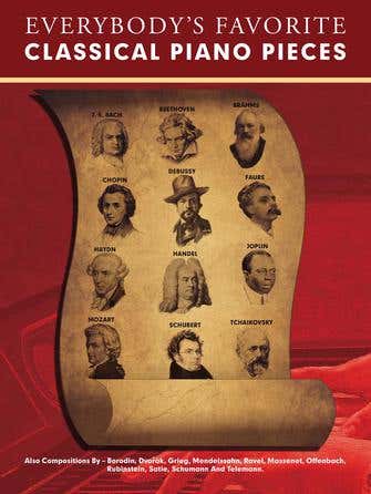 Everybodys Favorite Classical Piano Pieces