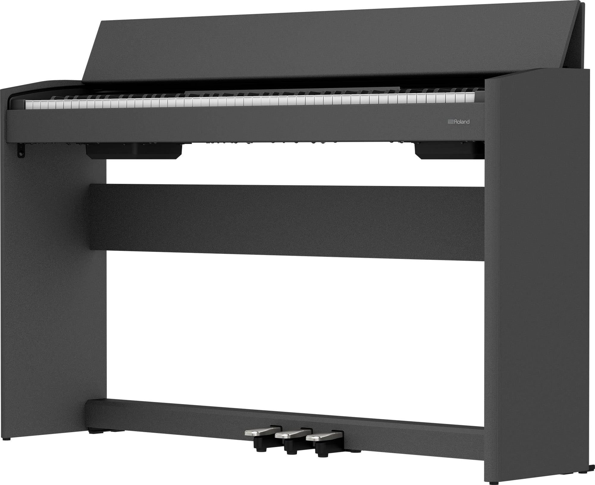 Roland F-107BK Compact Digital Piano w/Matching Bench - Black
