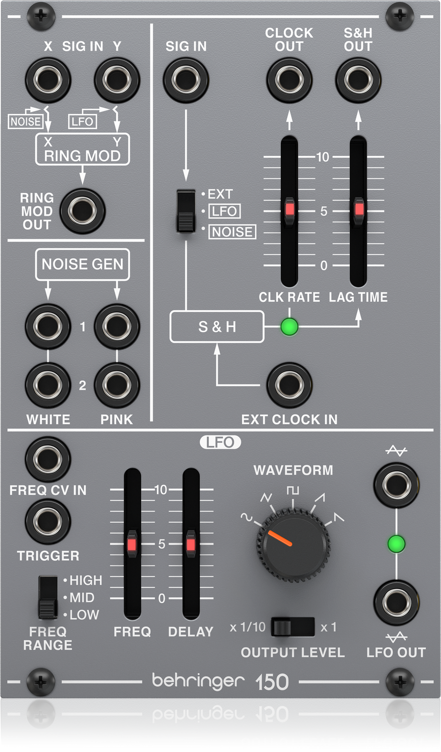 Behringer 150 Analog Ring Mod / Noise / S&H / LFO Eurorack Module