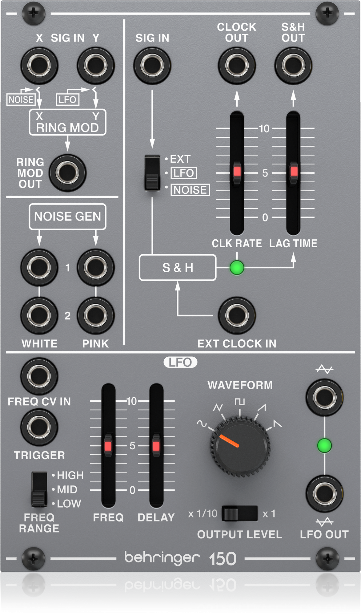 Behringer 150 Analog Ring Mod / Noise / S&H / LFO Eurorack Module
