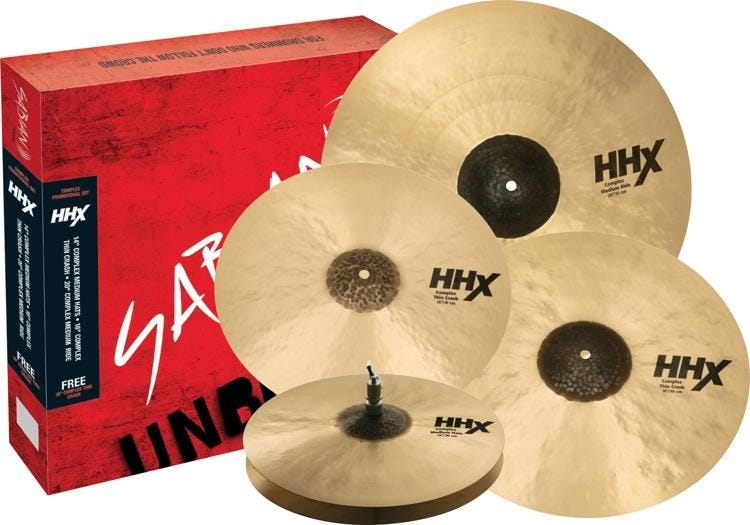 Sabian 15005XCNP HHX Complex Promotional Cymbal Set