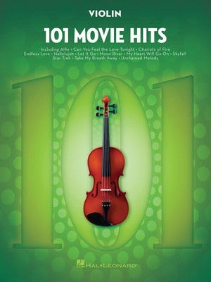 101 Movie Hits For Violin