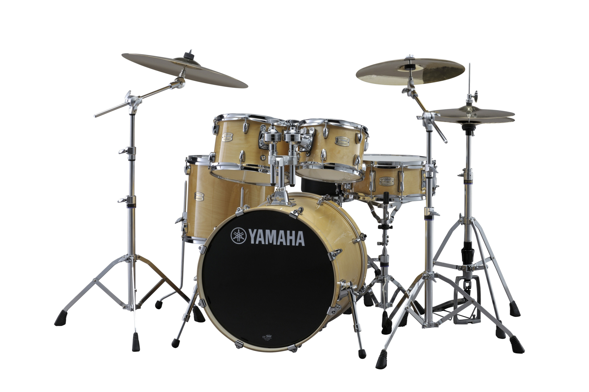 Yamaha Stage Custom EURO Drum Kit w/Hardware - Natural Wood // 10/12/16/22/14 + HW780