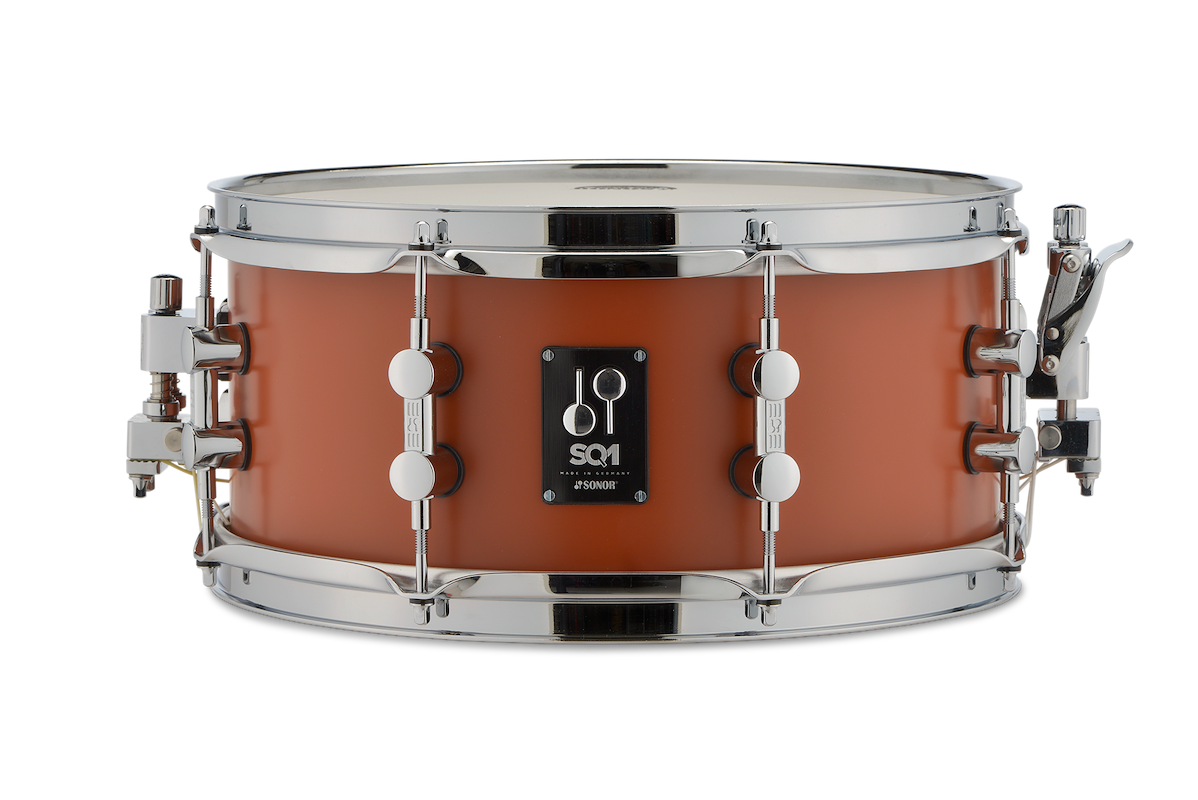 Sonor SQ1 14x6.5 Snare Drum - Satin Copper Brown