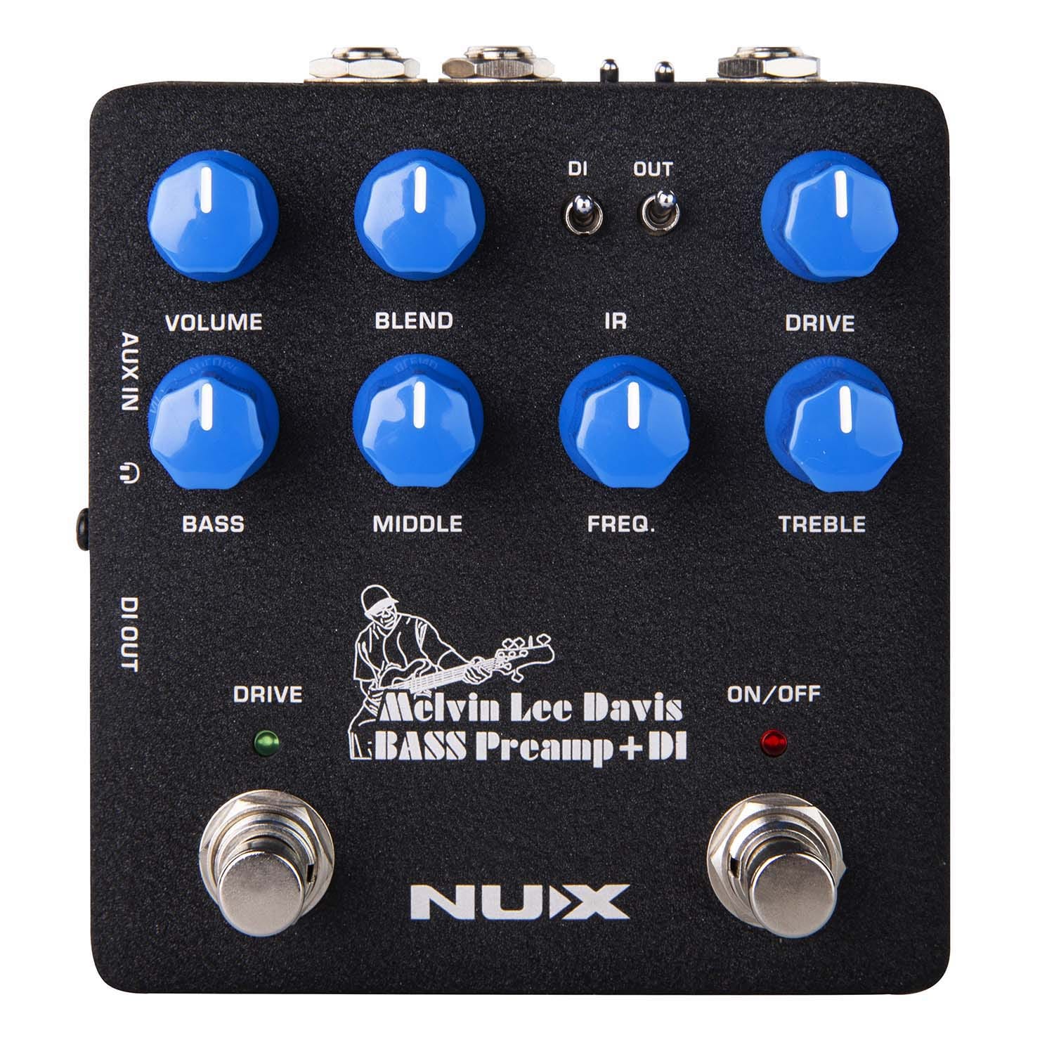 NU-X Melvin Lee Davis Bass Preamp + DI (NBP-5)