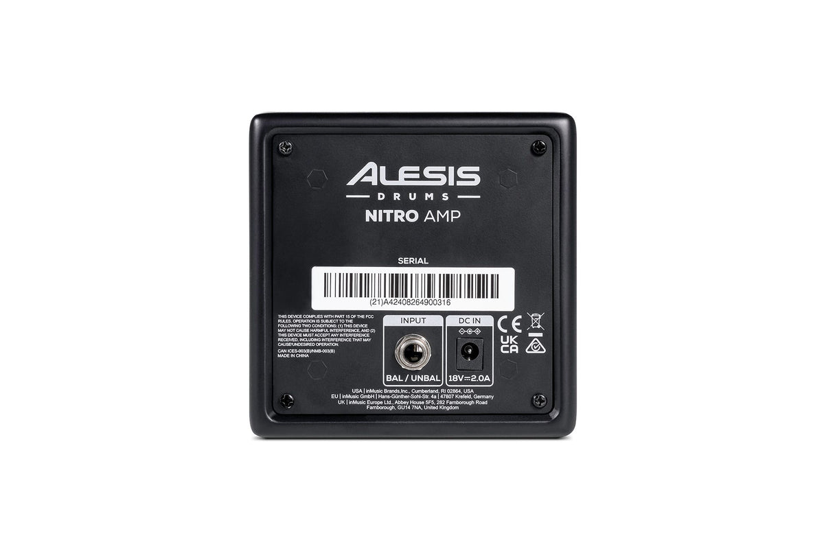Alesis NITROAMP 70w Compact Mountable Drum Monitor