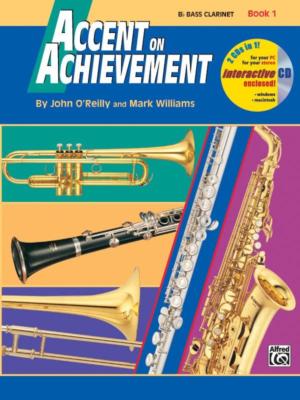 accent on achievement book 1 b flat bass clarinet / OREILLY WILLIAMS (ALFRED)