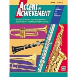 accent on achievement book 3 flute / OREILLY WILLIAMS (ALFRED)