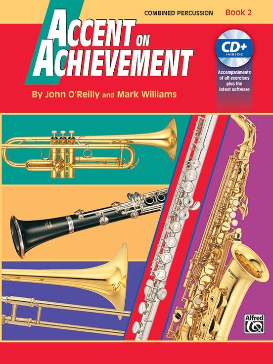 Accent On Achievement bk 2 Combined Percussion / OREILLY Williams (ALFRED)