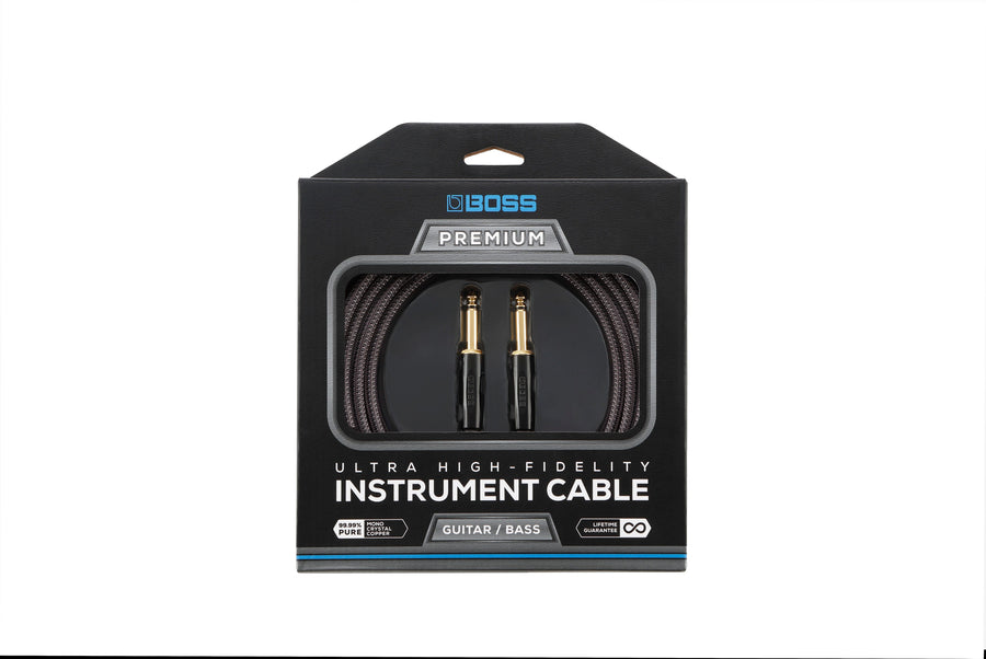 Boss BIC-P10 Premium Instrument Cable - 10ft (Straight - Straight)