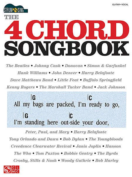 4 Chord Songbook Strum & Sing Chords & Lyrics