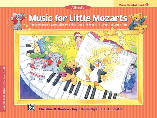 Music For Little Mozarts Recital Bk 1