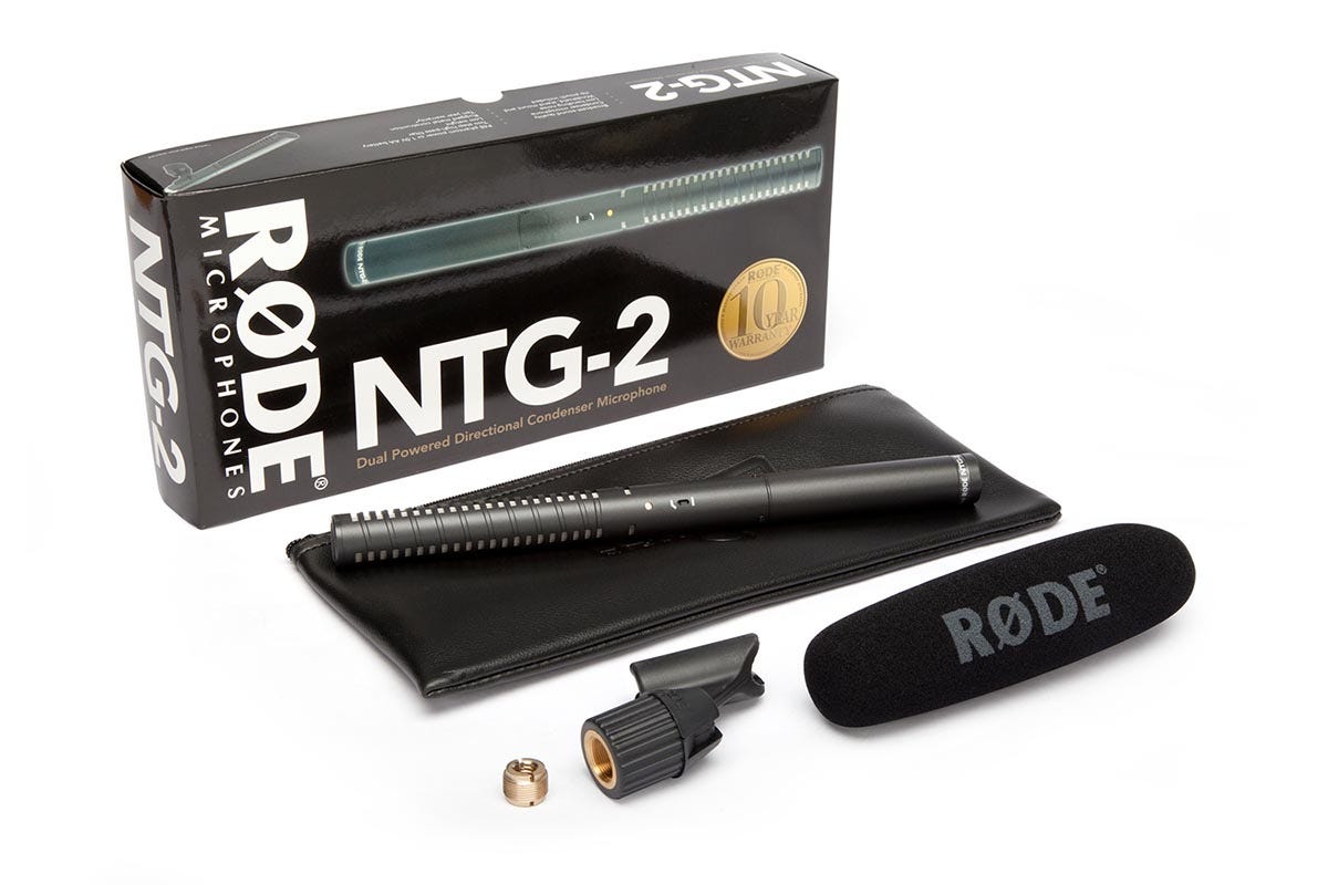 Rode NTG2 Directional Shotgun Mic (NTG-2)