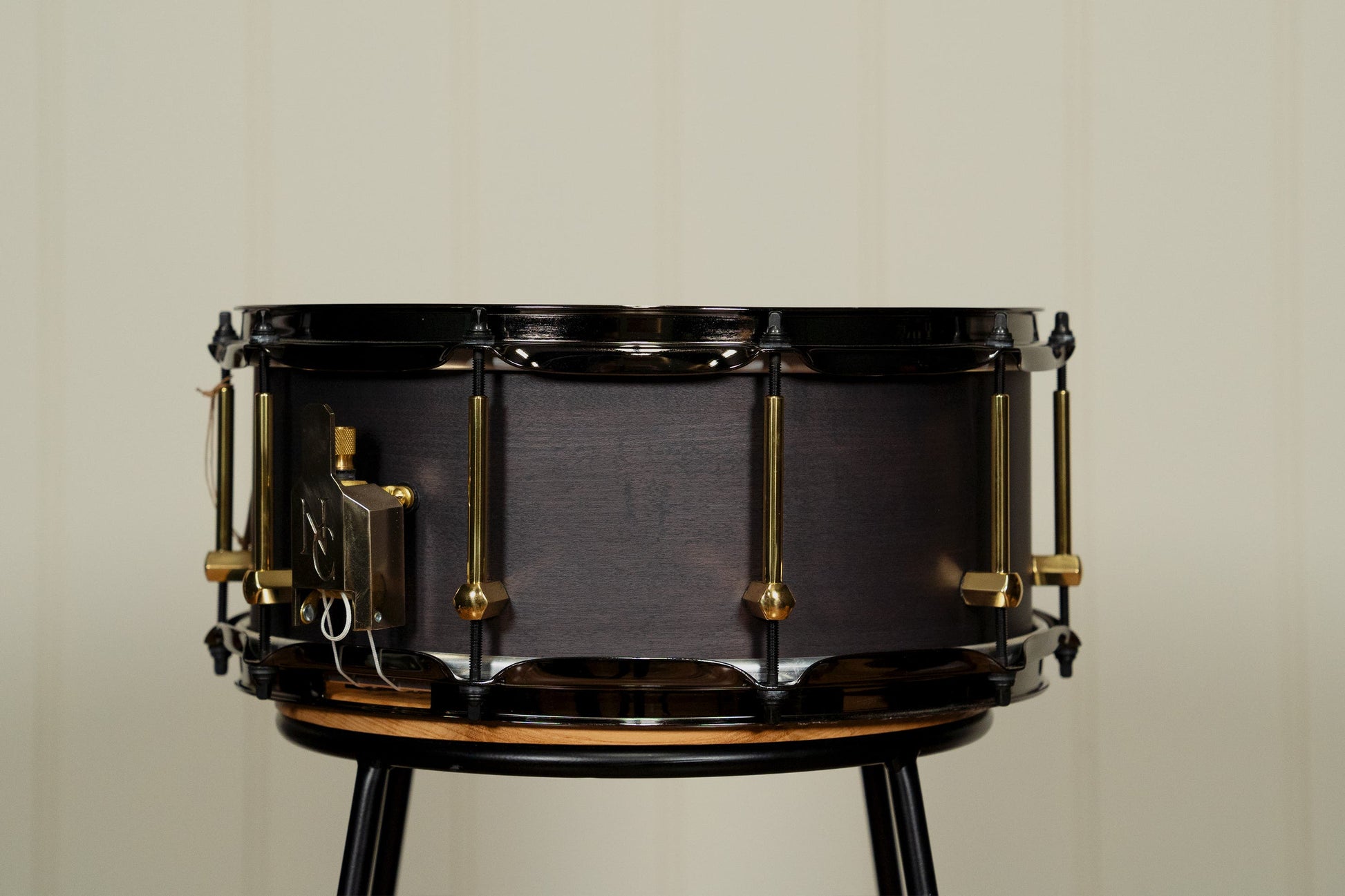 Noble and Cooley 14x6" Classic Maple Snare - Blackwash Matte