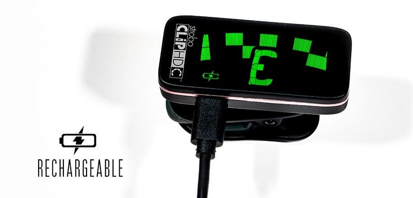 Peterson StroboClip HDC Clip-On Rechargeable Tuner