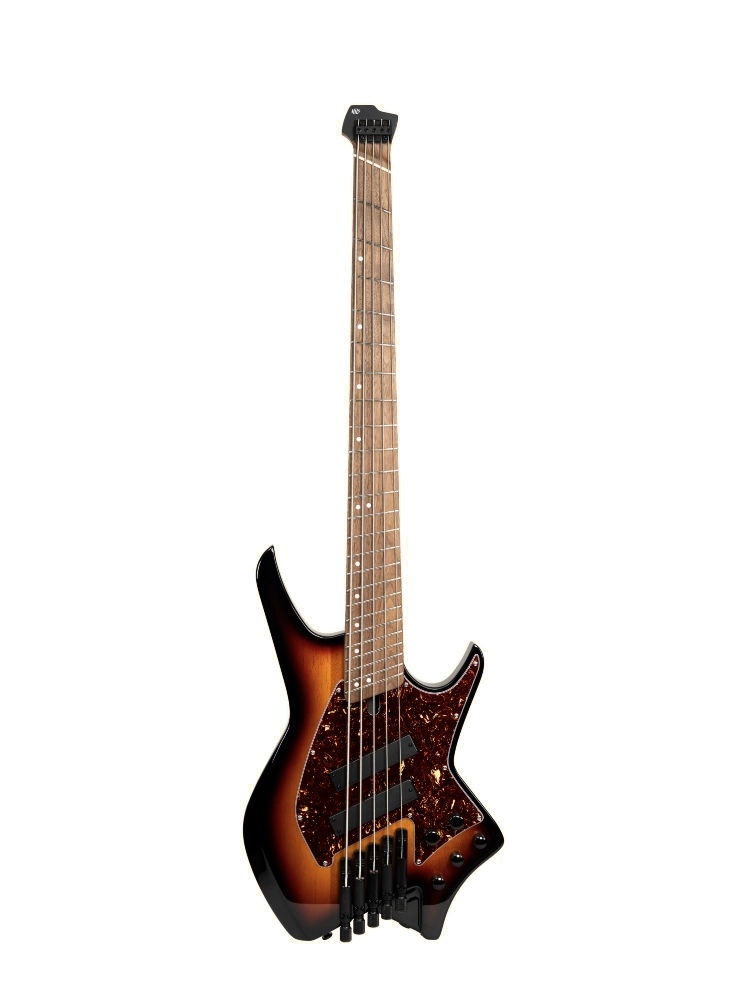 HILS HNB5 5-String Multiscale Bass - Gloss Sunburst