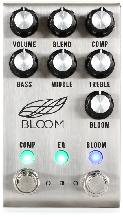 Jackson Audio BLOOM V2 SILVER Comp / EQ / Boost Pedal