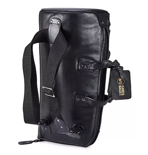 Gard Bags 2-MLK Single Flugelhorn Gig Bag (HC+OS+BP) - Black Leather