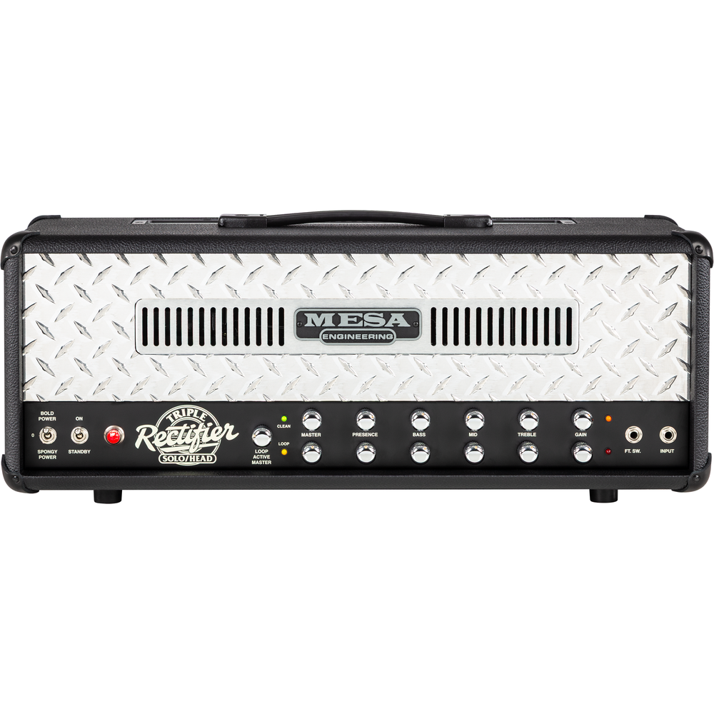Mesa Boogie 90S Triple Rectifier Standard Guitar Head - Black Bronco