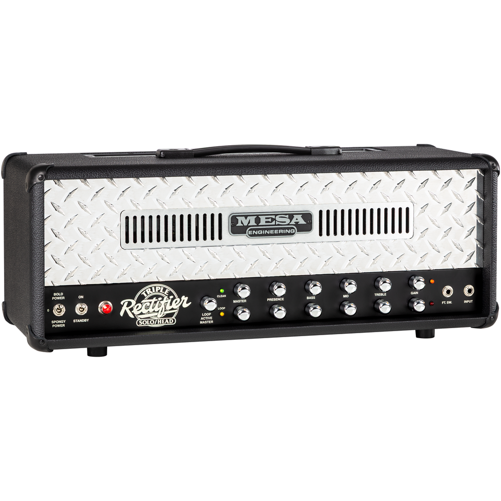 Mesa Boogie 90S Triple Rectifier Standard Guitar Head - Black Bronco