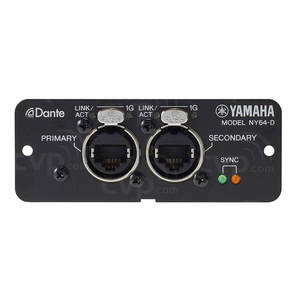 Yamaha NY64-D Dante Digital Interface Card for TF Mixers