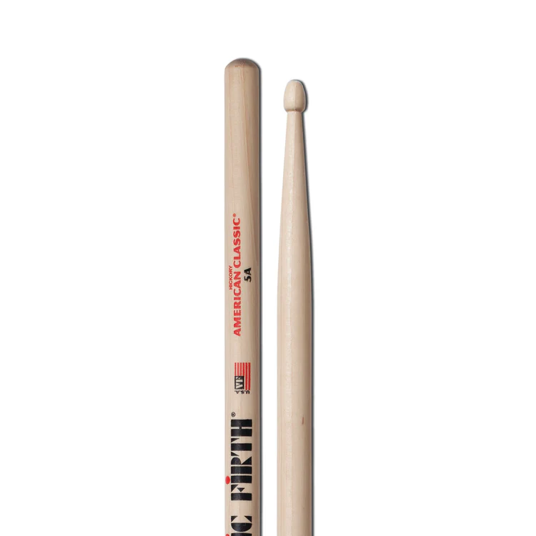 Vic Firth 5A Wood Tip Drumsticks