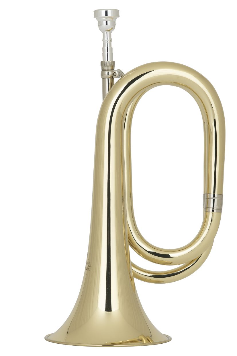Miraphone Molter MIR-233 English Style Pro Bugle w/Case - Large Bell - One Only
