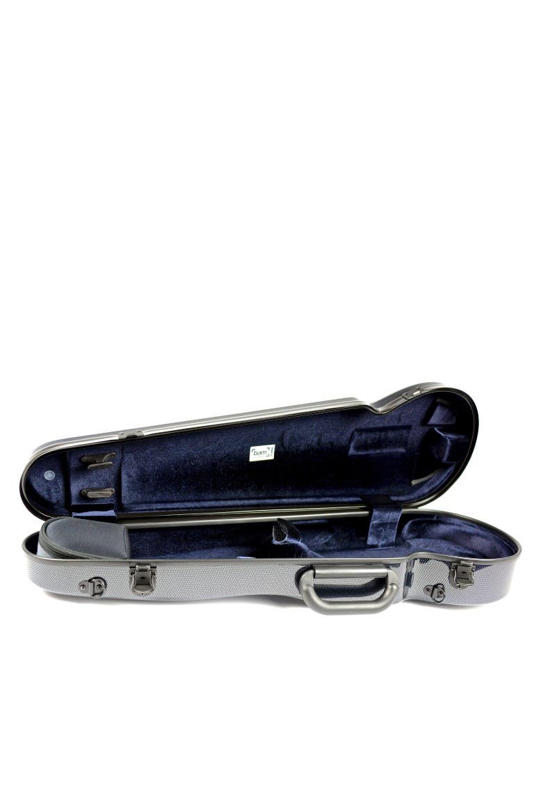BAM HIGHTECH Cont. Violin Case - Black Carbon (2002XLC)