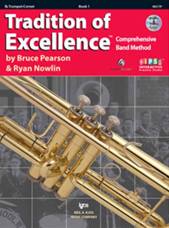 Tradition of Excellence Book 1 Book / DVD / (KJOS)