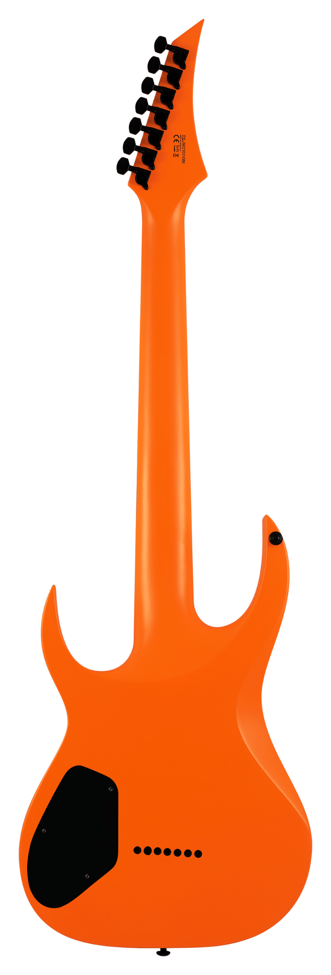 Solar A2.7ON 7-String Electric Guitar - Orange Neon Matte