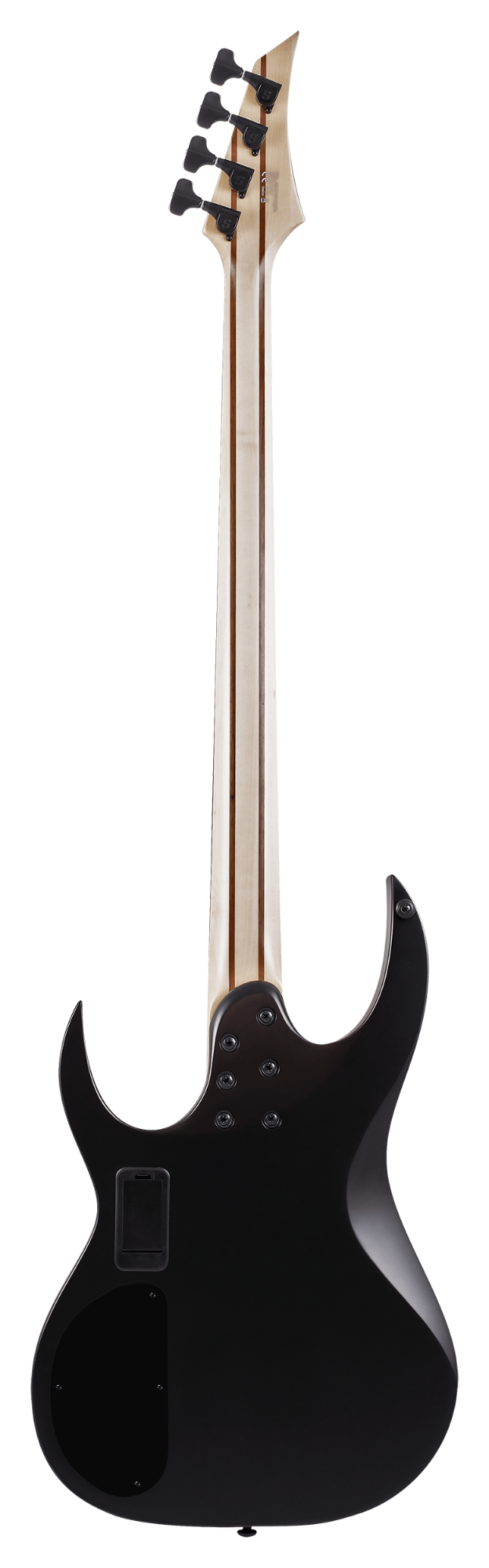 Solar AB2.4C Baritone 4 String Electric Bass - Carbon Black Matte